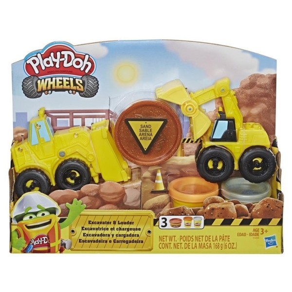 Play-Doh Buldożer i Ładowarka