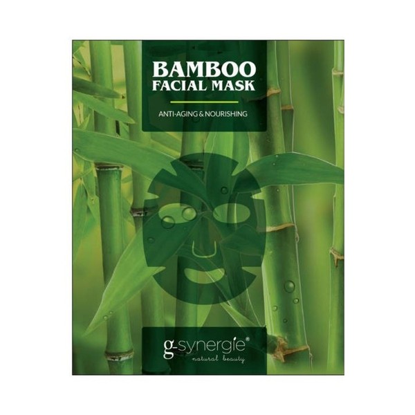 Maska do twarzy z ekstraktem z bambusa 7-dniowa kuracja przeciwstarzeniowo-odżywiająca
