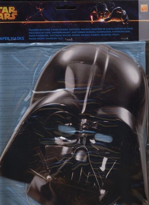 Maska papierowa Star Wars Darth Vader