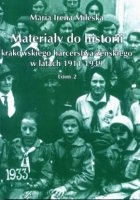 Materiały do historii krakowskiego harcerstwa żeńskiego w latach 1911-1939