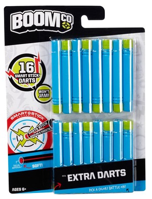 BoomCo Rzutki Smart Stick niebiesko-zielone