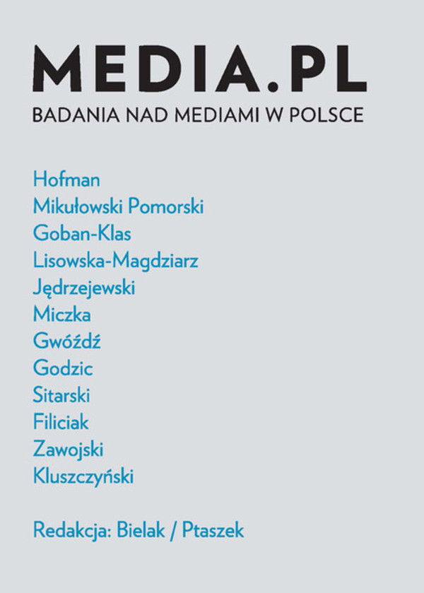 Media.pl Badania nad mediami w Polsce