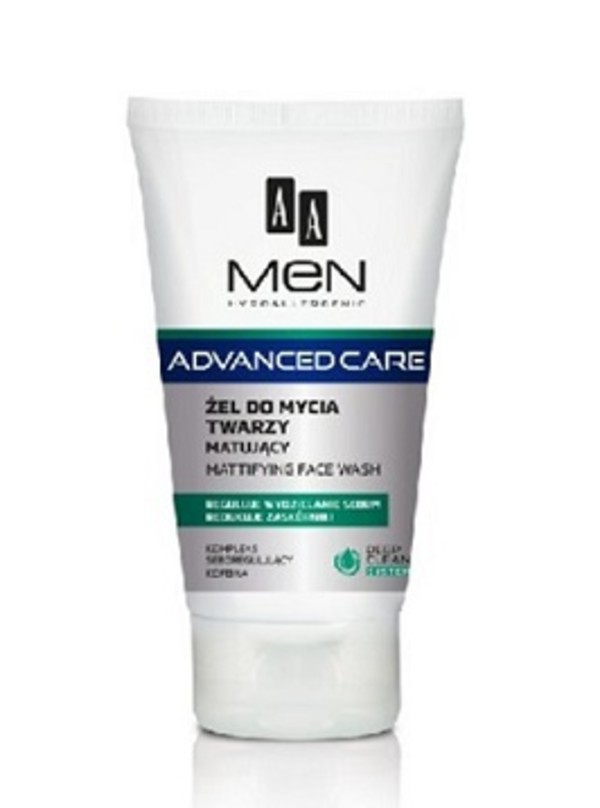 Men Advanced Care Żel do mycia twarzy matujący