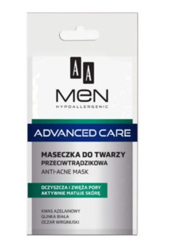 Men Advanced Care Maseczka do twarzy przeciwtrądzikowa