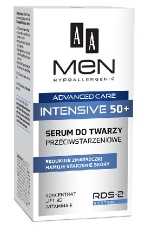 Men Advanced Care Intensive 50+ Serum do twarzy przeciwstarzeniowe