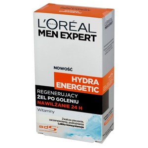 Men Expert Hydra Energetic Regenerujący żel po goleniu