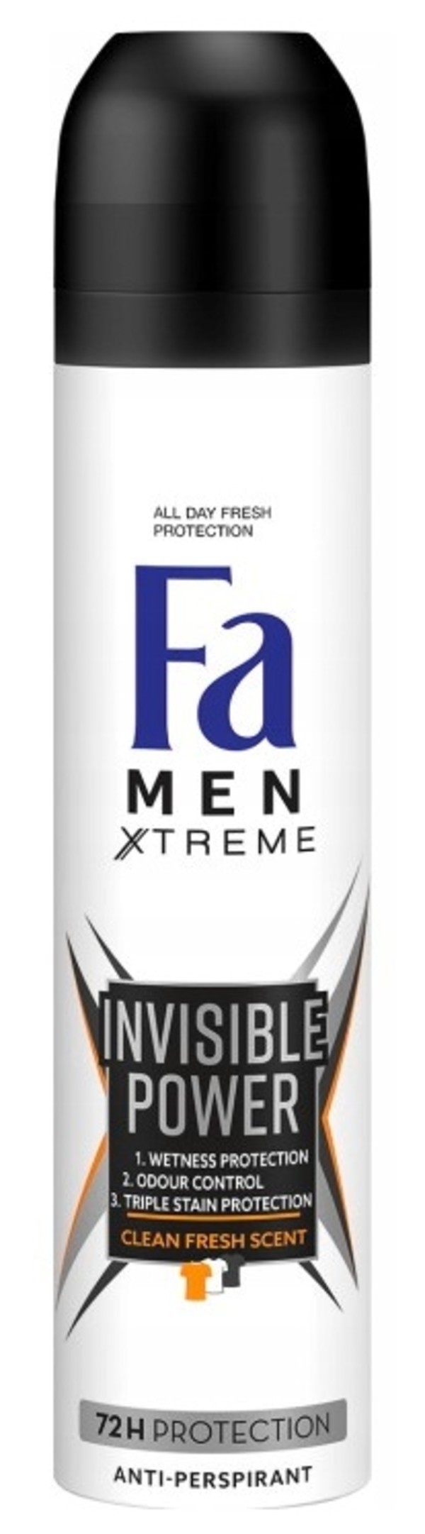 Men Xtreme Invisible Power Dezodorant w spray`u dla mężczyzn