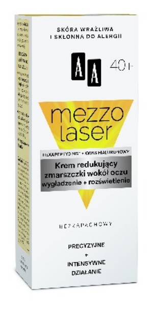Mezzo Laser 40+ Krem pod oczy redukujący zmarszczki