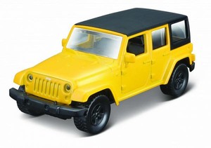 Auto Power Racer Jeep Wrangler Unlimited 2015 żółty