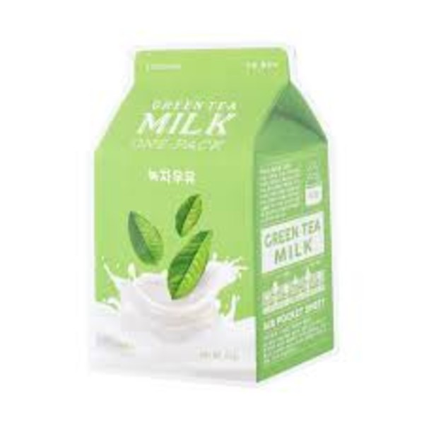 Milk One-Pack Green Tea Kojąca maseczka