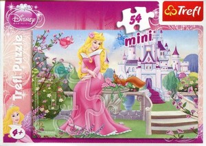 Puzzle Mini Disney Księżniczki Aurora 54 elementy