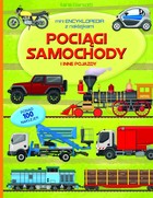 Pociągi, samochody i inne pojazdy Mini encyklopedia z naklejkami