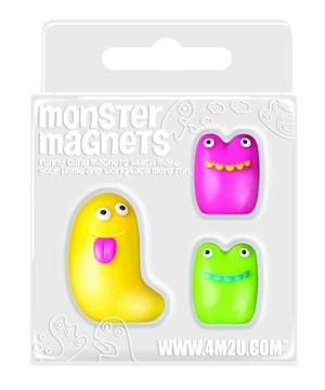 Mini magnesy Potworki Monster