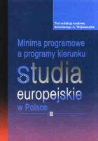 Minima programowe a programy kierunku. Studia europejskie w Polsce.