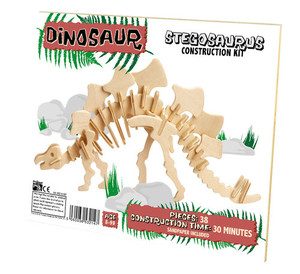 Model drewniany Stegosaurus