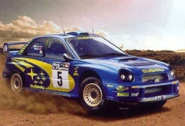 Model plastikowy Subaru Impreza WRC 2001 Skala 1:24