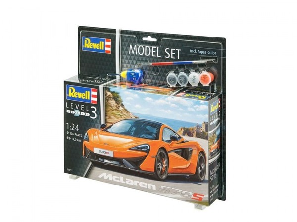 Model Set McLaren 570S Skala 1:24
