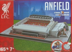 Model stadionu FC Liverpool