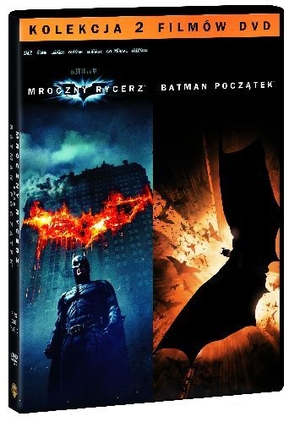 Mroczny Rycerz / Batman początek. Pakiet kolekcjonerski (4 DVD)