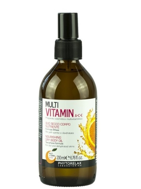 Multi Vitamin A+C+E Vitamin Nourishing Dry Body Oil Witaminowy suchy olejek do ciała