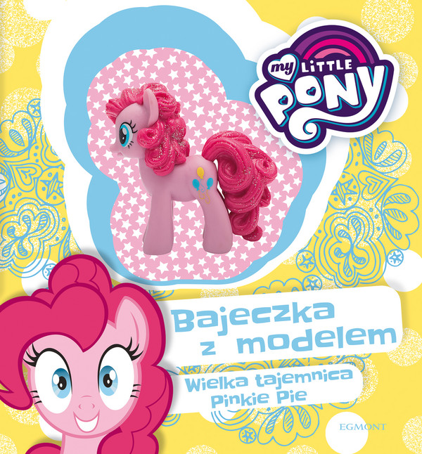 My Little Pony Wielka tajemnica Pinkie Pie Bajeczka z modelem