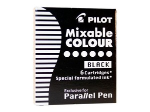 Naboje do pióra Parallel Pen 6 sztuk (czarny)