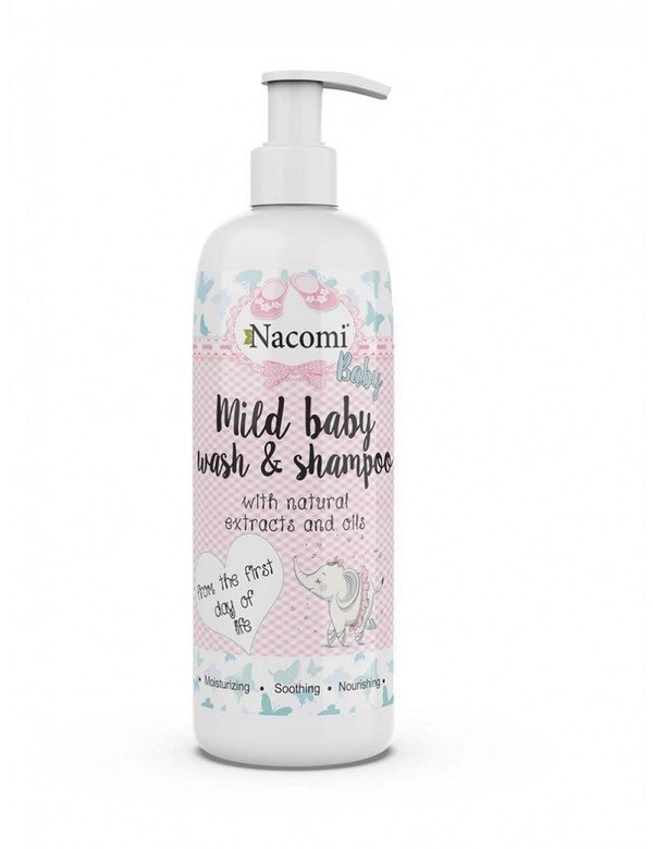 Mild Baby Wash & Shampoo Łagodna emulsja do mycia dla dzieci