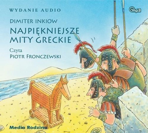 Najpiękniejsze mity greckie Audiobook CD Audio