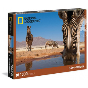 National Geographic Zebry przy wodopoju