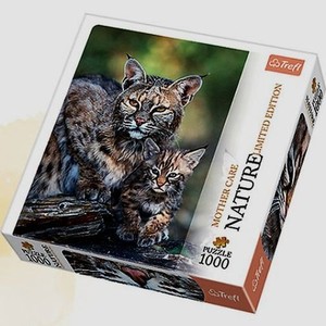 Puzzle Nature Limited Edition Ryś rudy 1000 elementów