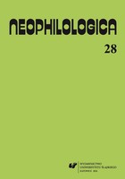Neophilologica 2016. Vol. 28 - 12 Tipologia e traduzione dei verbi di moto italiani - analisi semantica