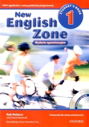 New English Zone 1 Podręcznik + CD dla szkoły podstawowej. Wydanie egzaminacyjne + zeszyt słówek