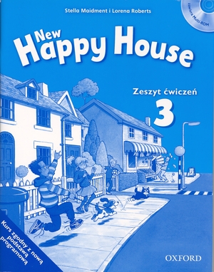 New Happy House 3. Zeszyt ćwiczeń + CD dla szkoły podstawowej