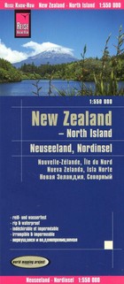 New Zealand North Island / Nowa Zelandia Wyspa Północna Skala: 1 550 000
