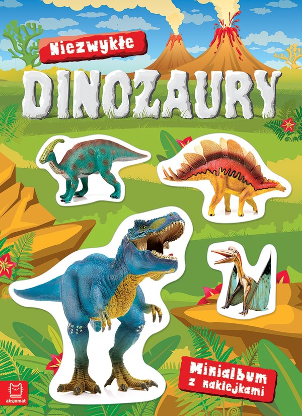 Niezwykłe dinozaury Minialbum z naklejkami