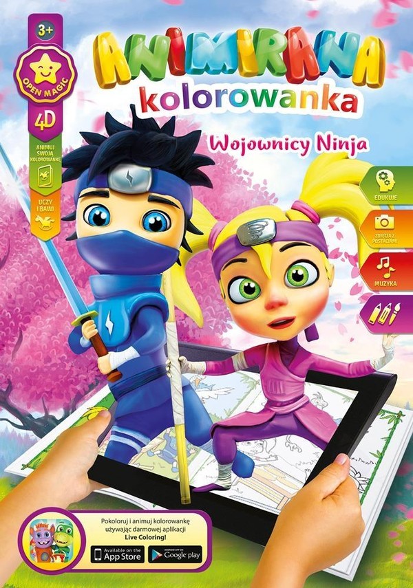 Ninja Kolorowanka