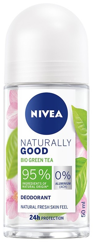 Naturally Good Dezodorant w kulce Bio Green Tea