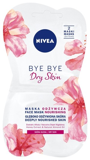 Bye Bye Dry Skin Maska na twarz odżywcza