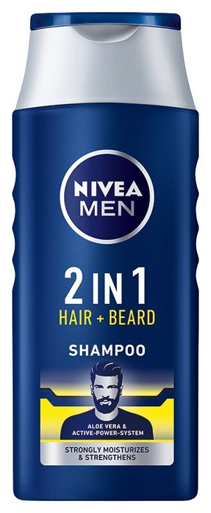 Men 2in1 Hair+Beard Szampon do włosów wzmacniająco nawilżający