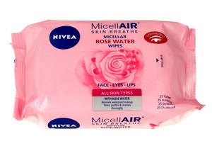 Micell Air Skin Breathe Chusteczki micelarne z wodą różaną