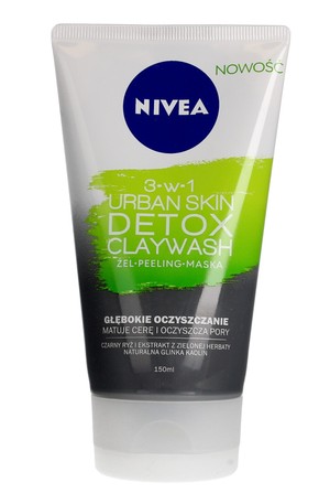 Nivea Urban Skin Detoks Żel-Peeling-Maska 3w1 do twarzy