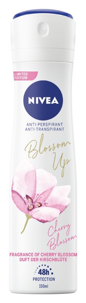 Blossomu Up Antyperspirant w spray`u Kwiat Wiśni