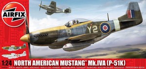 North American P-51D Mustang Skala 1:24
