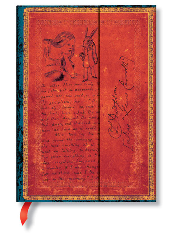 Notatnik Embellished Manuscripts Lewis Carroll, alice in wonderland Midi