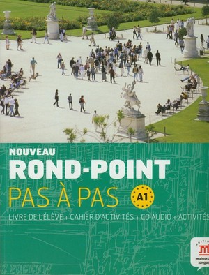 Noveau Rond-Point Pas a Pas A1. Livre de l`eleve + Cahier d`activites Podręcznik z ćwiczeniami + CD
