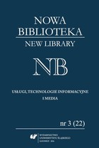 Nowa Biblioteka. New Library. Usługi, technologie informacyjne i media 2016, nr 3 (22) - 14 Konferencja Czytamy - Wychowujemy (Pszczyna, 19 kwietnia 2016 r.)