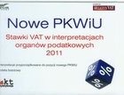 Nowe PKWiU Stawki vat w interpretacjach organów podatkowych 2011