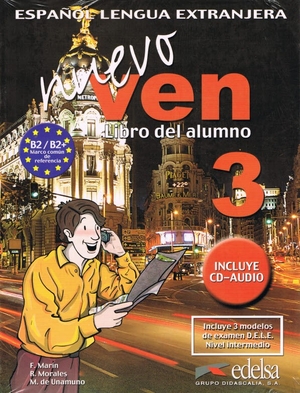 Nuevo Ven 3. Libro del alumno. Podręcznik + CD