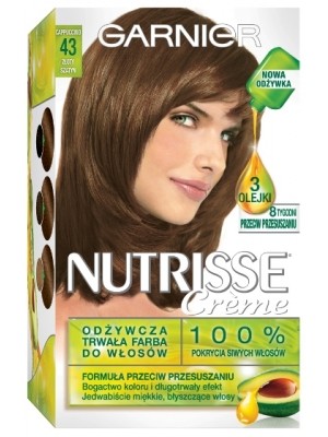 Nutrisse Creme - 43 Złoty Szatyn Odżywcza farba do włosów
