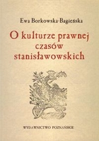 O kulturze prawnej czasów stanisławowskich